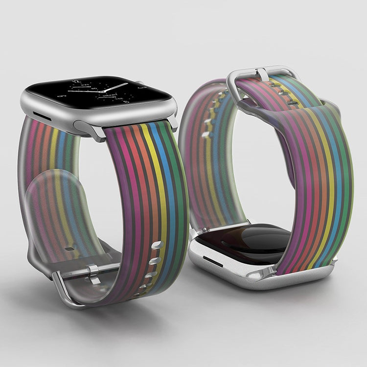 Super sejt Universal Apple Silikone Rem - Flerfarvet#serie_4