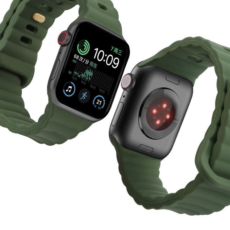 Meget hårdfør Universal Apple Silikone Rem - Grøn#serie_7