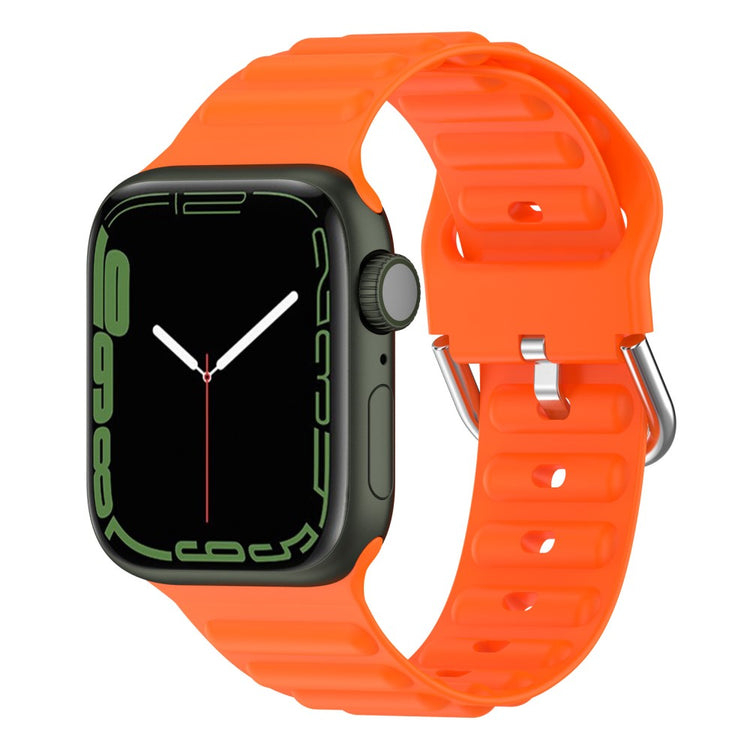 Super nydelig Universal Apple Silikone Rem - Orange#serie_2