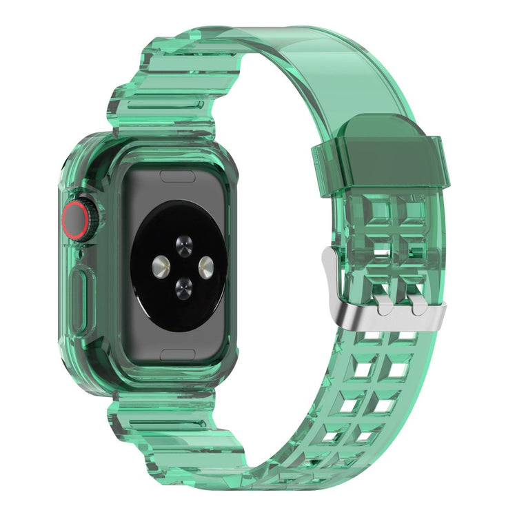 Rigtigt fint Universal Apple Silikone Rem - Grøn#serie_4