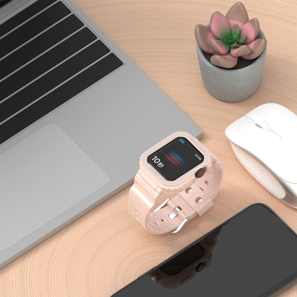 Mega pænt Universal Apple Silikone Rem - Pink#serie_4