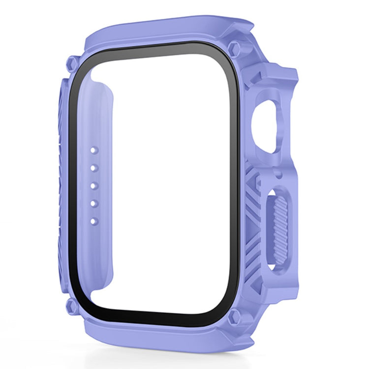Fed Universal Apple Cover med Skærmbeskytter i Plastik og Hærdet Glas - Lilla#serie_3