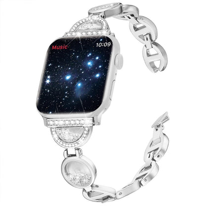 Rigtigt hårdfør Universal Apple Metal Rem - Sølv#serie_4
