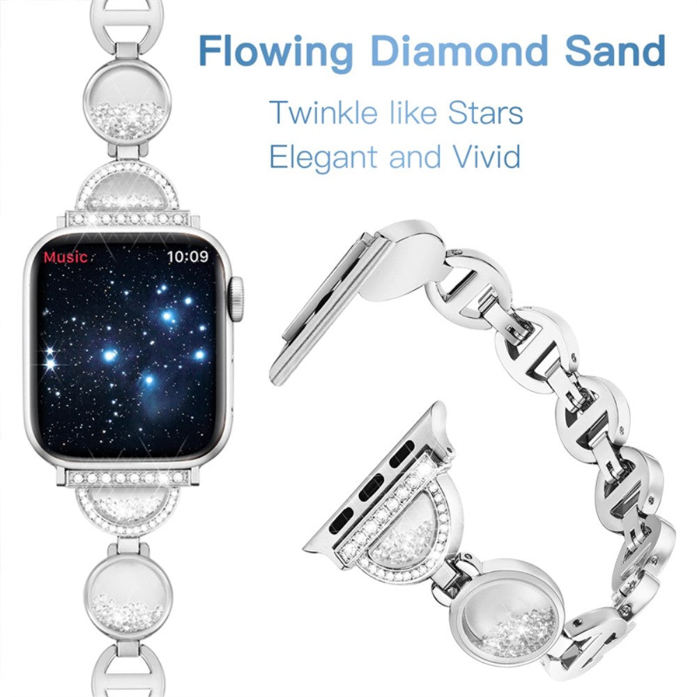 Rigtigt hårdfør Universal Apple Metal Rem - Sølv#serie_4
