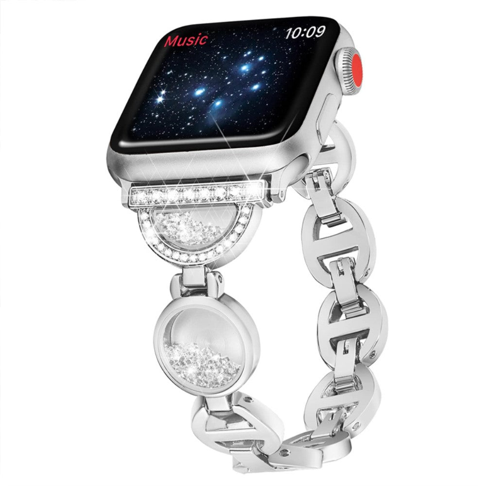 Rigtigt hårdfør Universal Apple Metal Rem - Sølv#serie_4