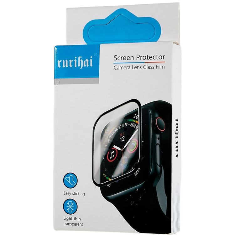 Rigtigt Fint Apple Watch Series 8 (41mm) / Apple Watch Series 7 41mm Cover med Skærmbeskytter i Plastik og Hærdet Glas - Gennemsigtig#serie_111