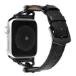 Mega Holdbart Ægte Læder Universal Rem passer til Apple Smartwatch