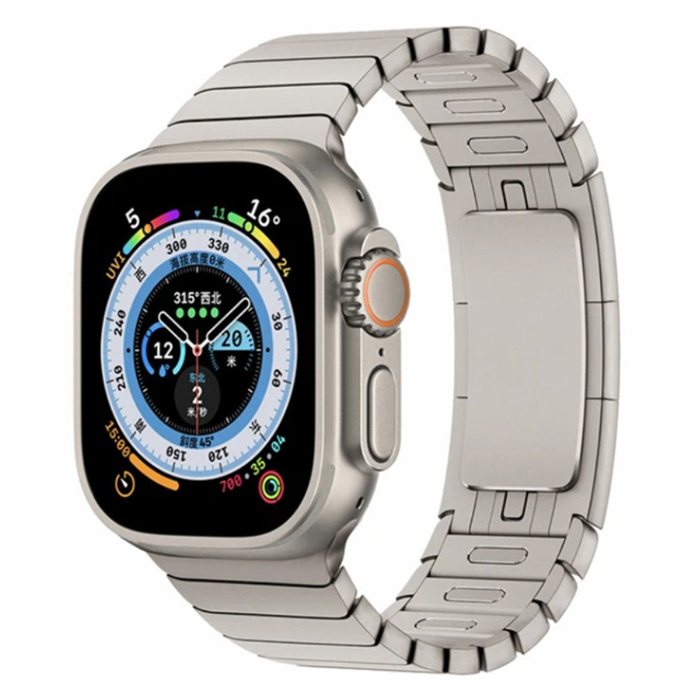 Meget Godt Metal Universal Rem passer til Apple Smartwatch - Sølv#serie_1