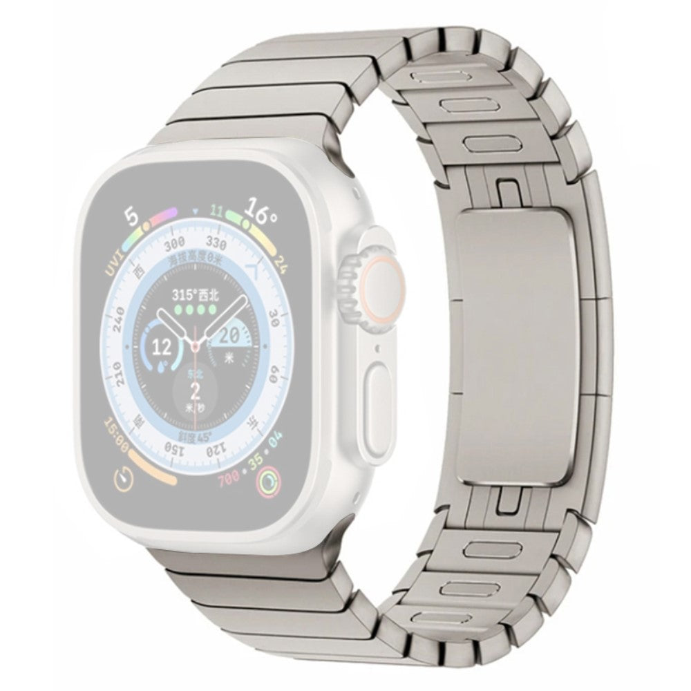 Meget Godt Metal Universal Rem passer til Apple Smartwatch - Sølv#serie_1
