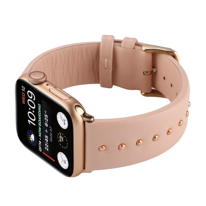Meget Fantastisk Ægte Læder Universal Rem passer til Apple Smartwatch - Pink#serie_1