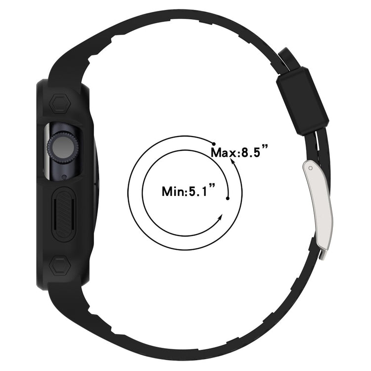 Meget Skøn Plastik Universal Rem passer til Apple Smartwatch - Sort#serie_1