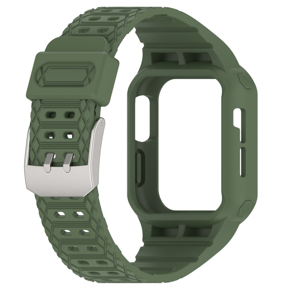 Meget Skøn Plastik Universal Rem passer til Apple Smartwatch - Grøn#serie_2