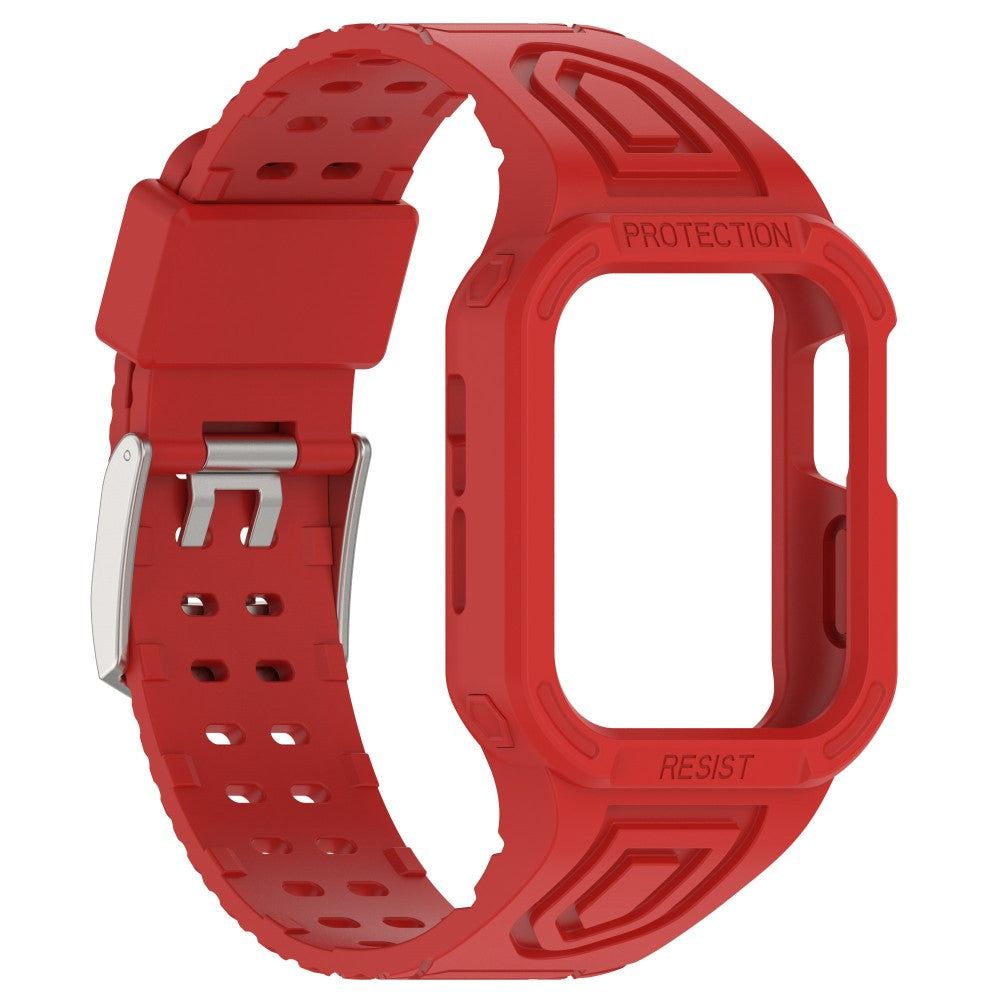 Meget Skøn Plastik Universal Rem passer til Apple Smartwatch - Rød#serie_5