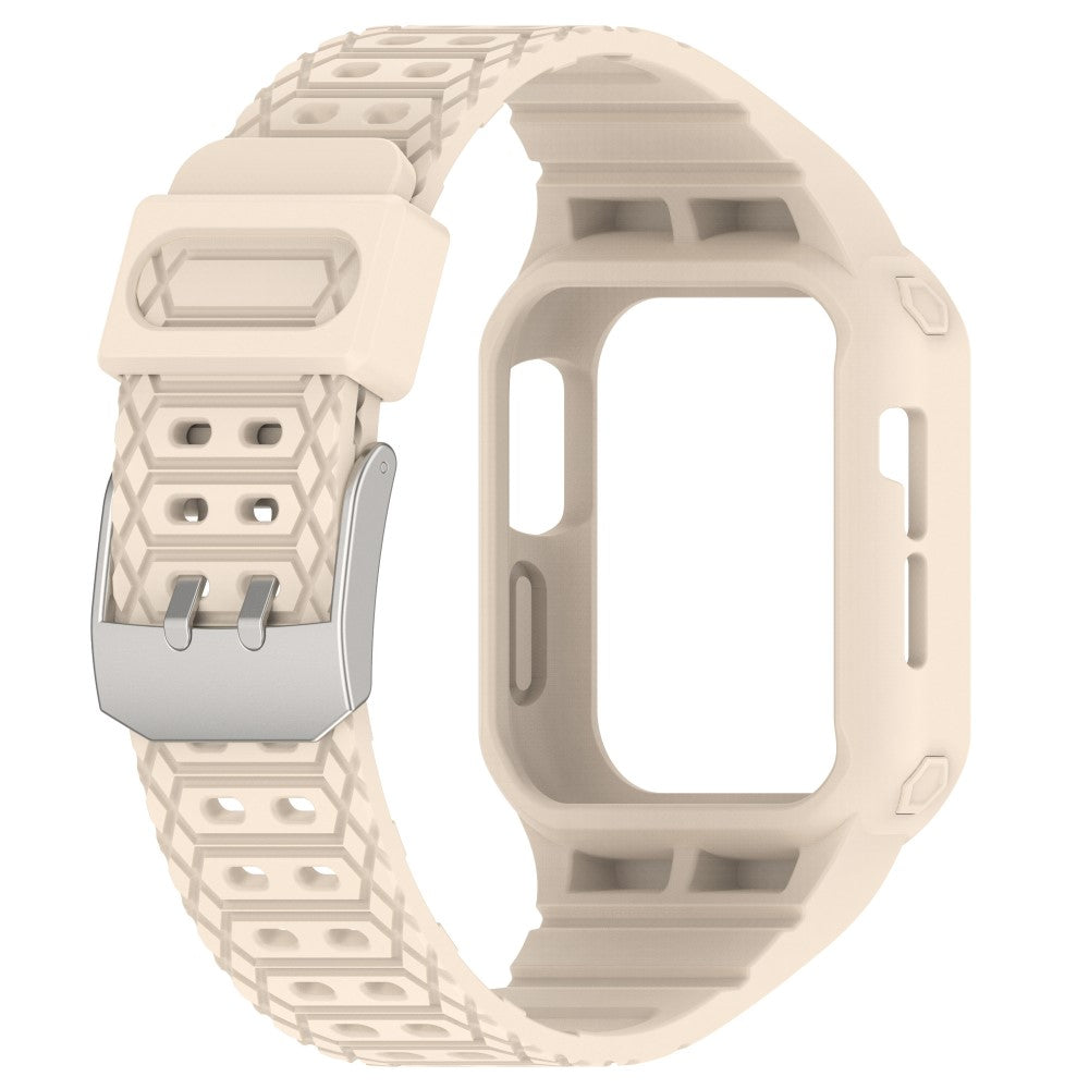 Meget Skøn Plastik Universal Rem passer til Apple Smartwatch - Hvid#serie_8