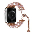 Sejt Plastik Og Rhinsten Universal Rem passer til Apple Smartwatch