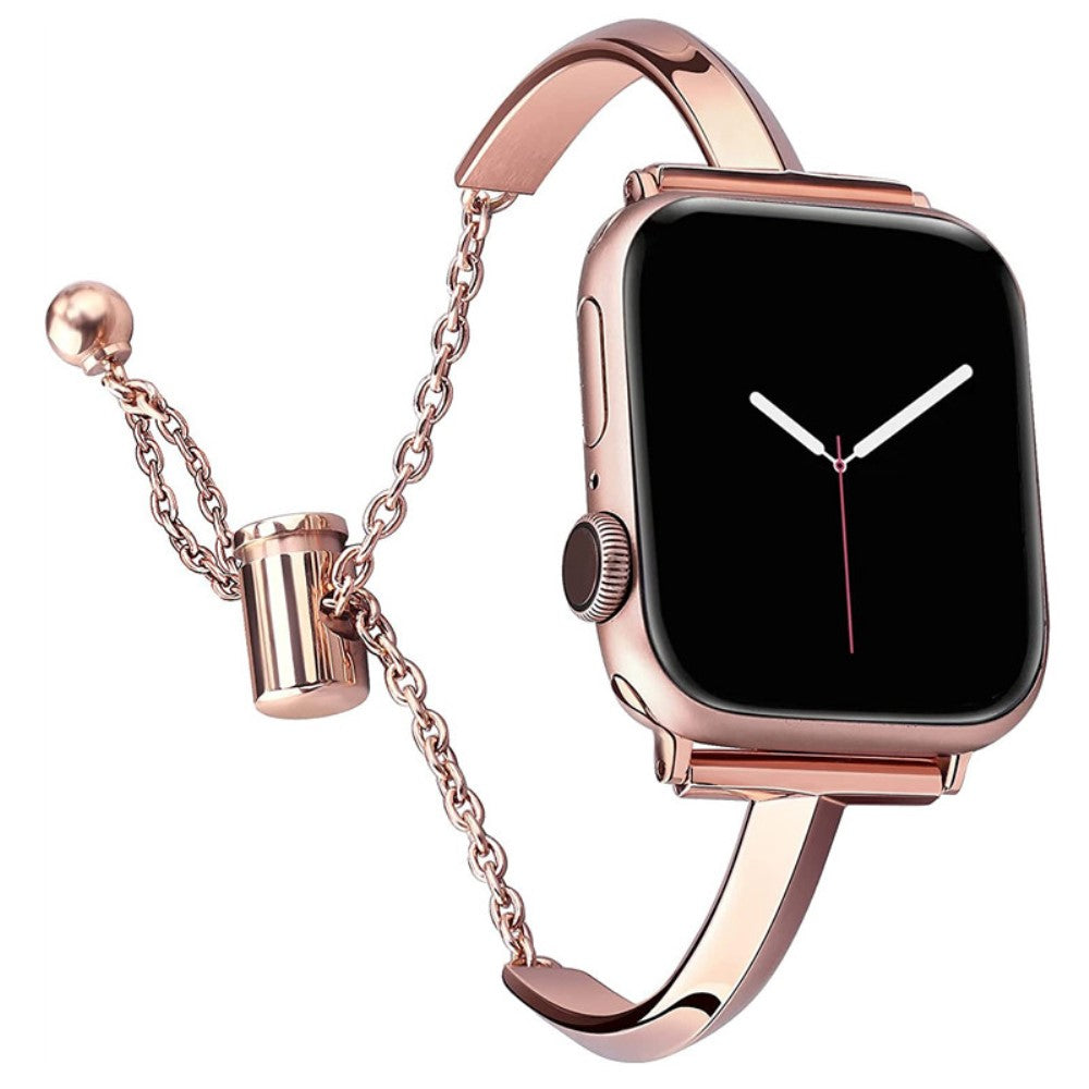 Meget Smuk Metal Universal Rem passer til Apple Smartwatch - Pink#serie_3