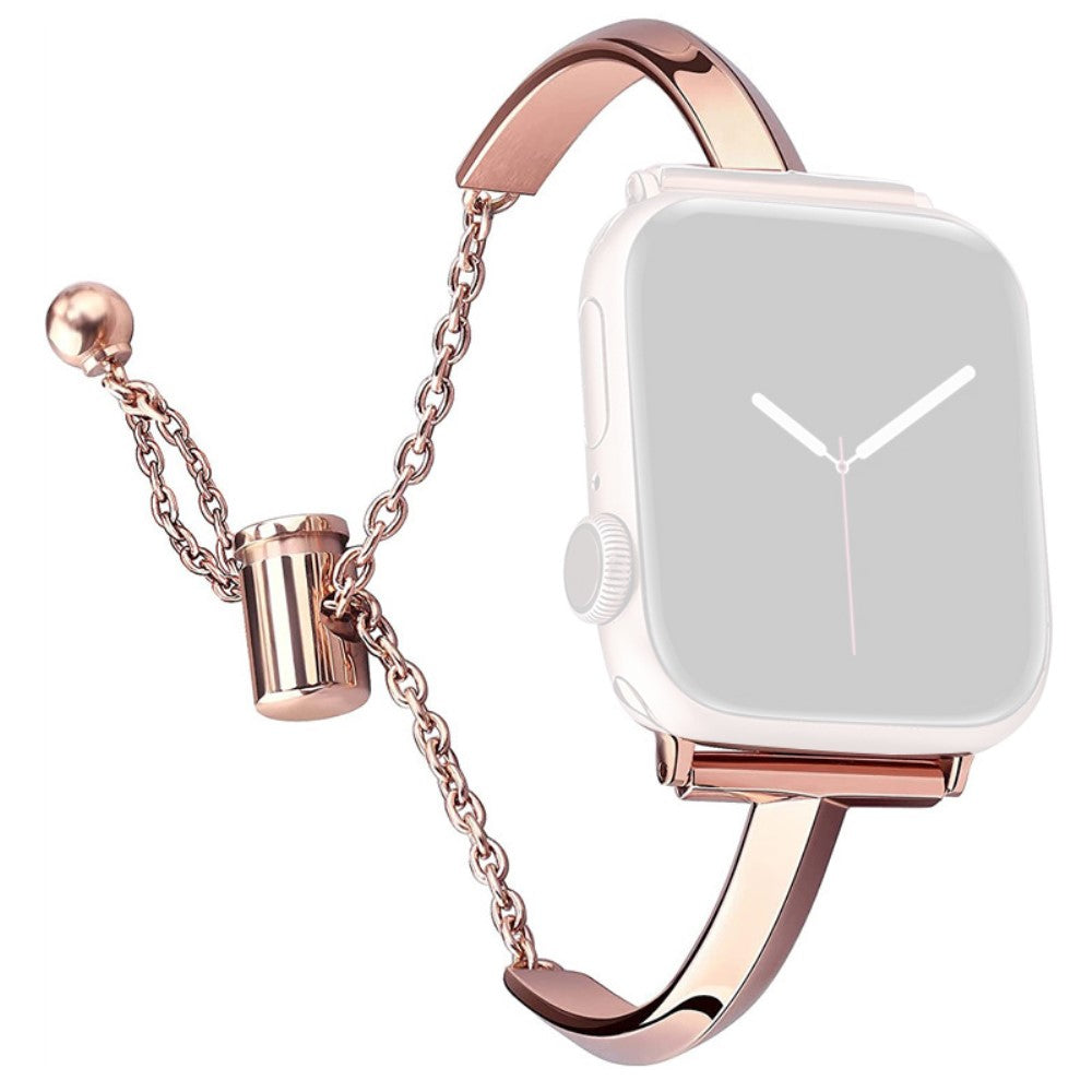 Meget Smuk Metal Universal Rem passer til Apple Smartwatch - Pink#serie_3
