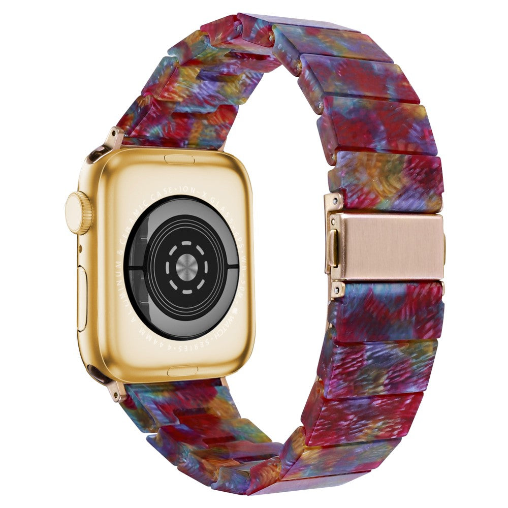 Meget Hårdfør Plastik Universal Rem passer til Apple Smartwatch - Sølv#serie_11
