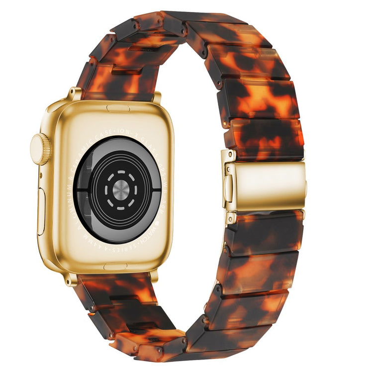 Meget Hårdfør Plastik Universal Rem passer til Apple Smartwatch - Brun#serie_2