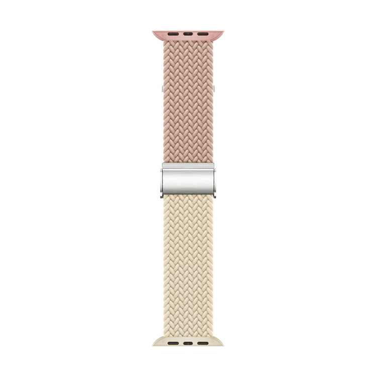 Tidsløst Nylon Universal Rem passer til Apple Smartwatch - Brun#serie_9