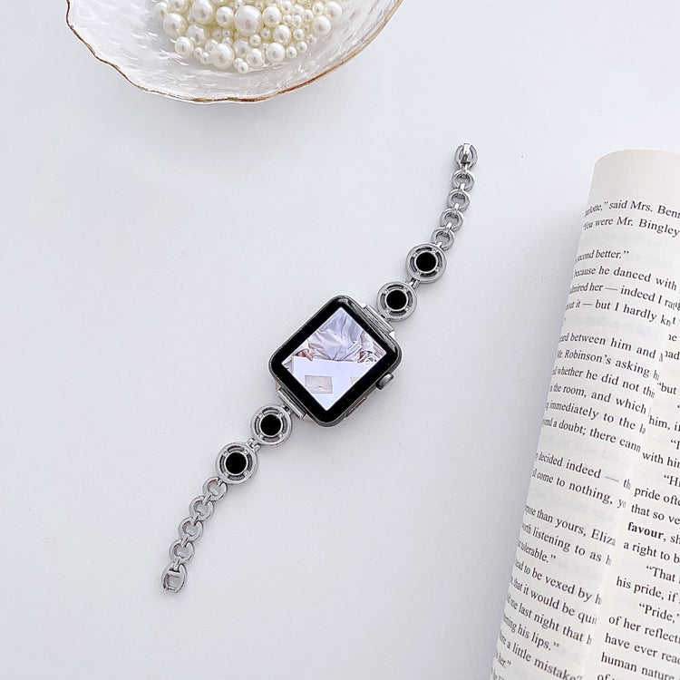 Komfortabel Metal Universal Rem passer til Apple Smartwatch - Sølv#serie_5