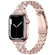 Vildt Kønt Metal Og Rhinsten Universal Rem passer til Apple Smartwatch
