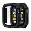 Meget Fint Universal Cover med Skærmbeskytter i Plastik og Hærdet Glas passer til Apple Watch Series 8 (45mm) / Apple Watch Series 7 45mm