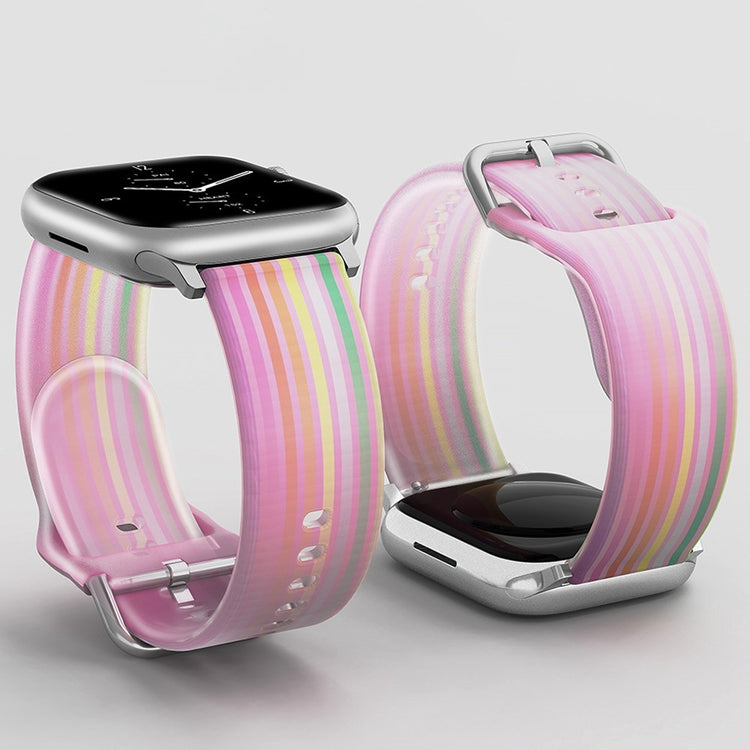 Super cool Universal Apple Silikone Rem - Pink#serie_3
