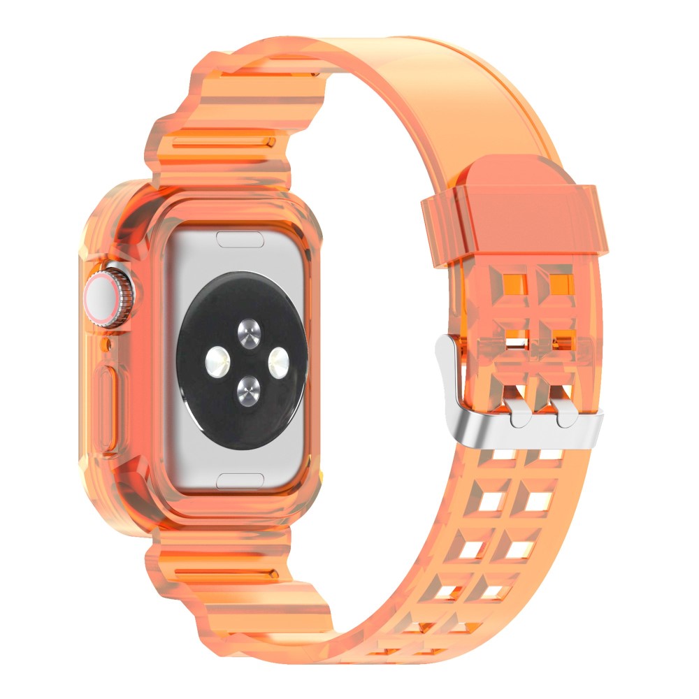 Vildt slidstærk Universal Apple Silikone Rem - Orange#serie_3