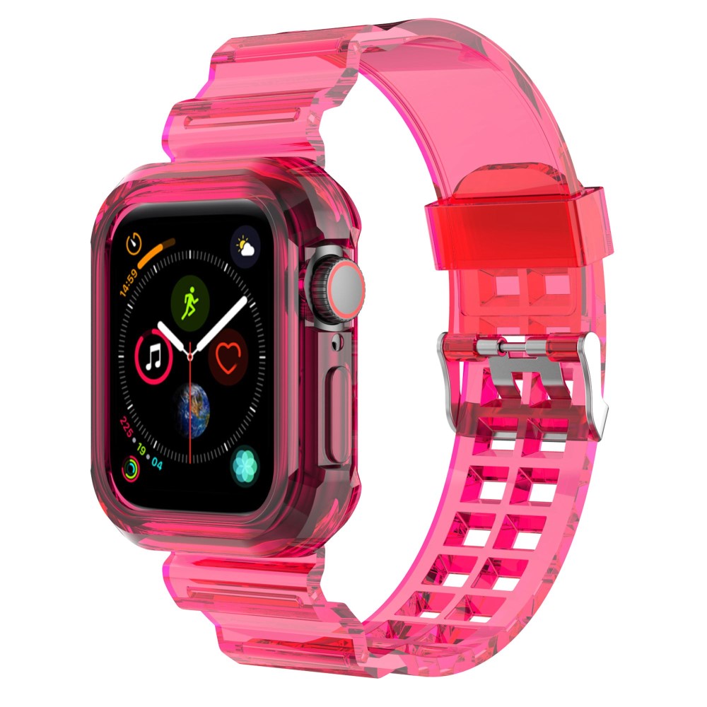 Vildt slidstærk Universal Apple Silikone Rem - Pink#serie_5