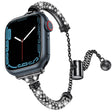 Klassisk Metal Og Rhinsten Universal Rem passer til Apple Smartwatch