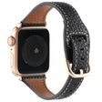 Mega Smuk Ægte Læder Universal Rem passer til Apple Smartwatch