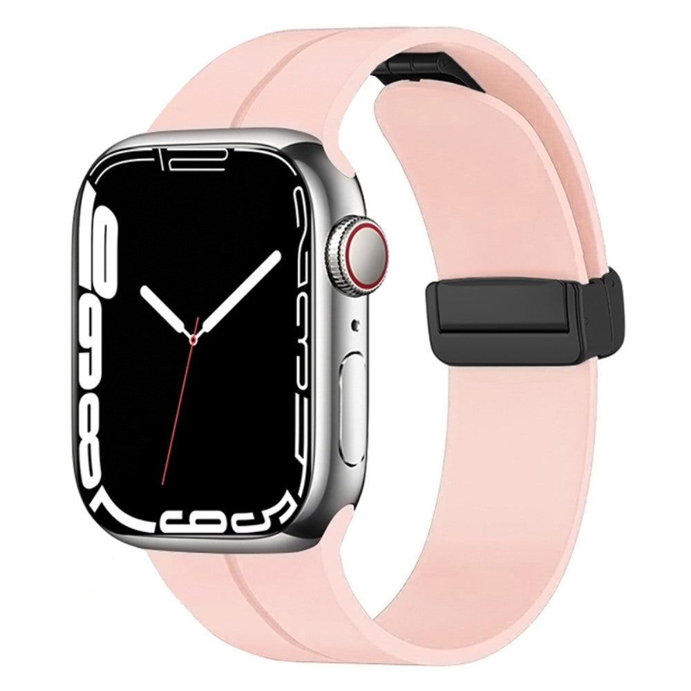 Rigtigt kønt Universal Apple Silikone Rem - Pink#serie_1