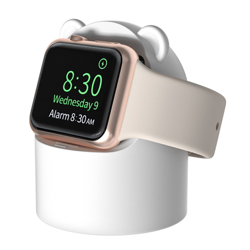 Universal Apple Smartwatch Silikone Holder - Hvid#serie_2