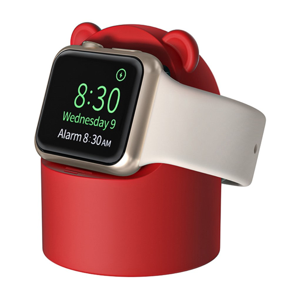 Universal Apple Smartwatch Silikone Holder - Rød#serie_5