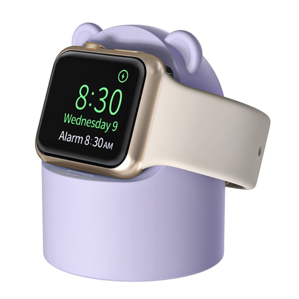Universal Apple Smartwatch Silikone Holder - Lilla#serie_9