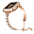 Mega Smuk Metal Og Rhinsten Universal Rem passer til Apple Smartwatch