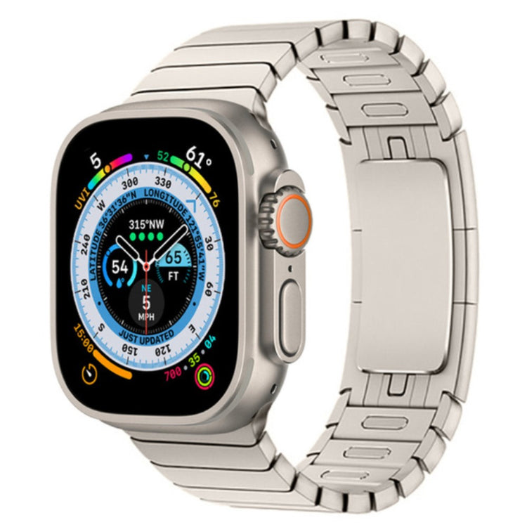 Helt Vildt Nydelig Metal Universal Rem passer til Apple Smartwatch - Hvid#serie_2