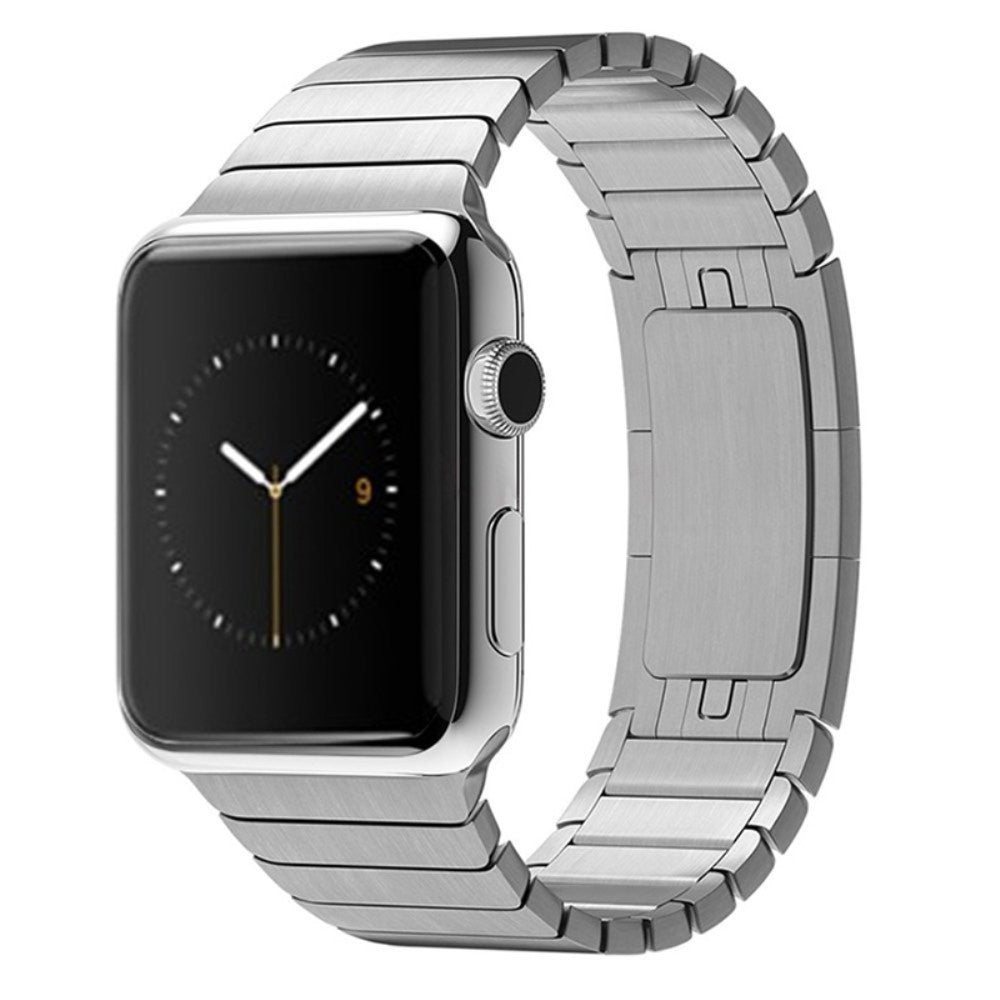 Kønt Metal Universal Rem passer til Apple Smartwatch - Sølv#serie_3
