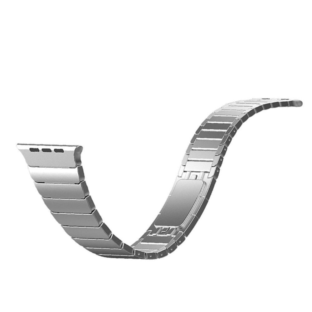 Kønt Metal Universal Rem passer til Apple Smartwatch - Sølv#serie_3