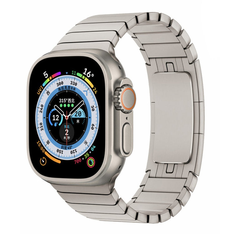 Kønt Metal Universal Rem passer til Apple Smartwatch - Sølv#serie_4