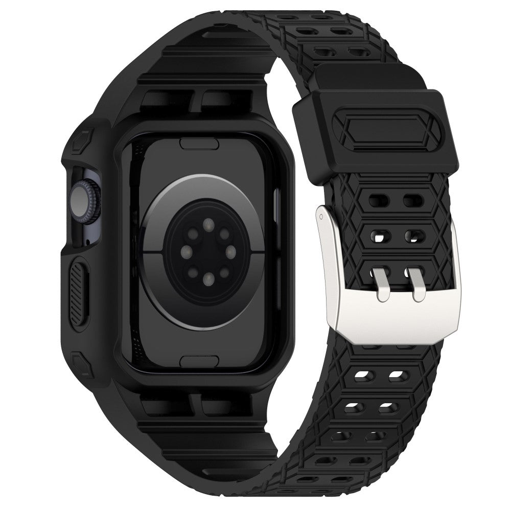 Meget Komfortabel Plastik Universal Rem passer til Apple Smartwatch - Sort#serie_1