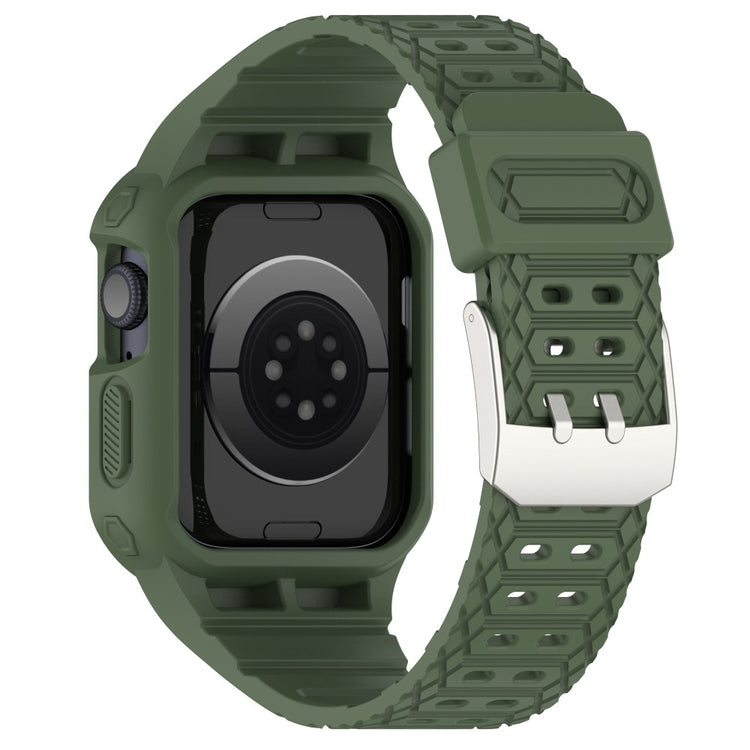 Meget Komfortabel Plastik Universal Rem passer til Apple Smartwatch - Grøn#serie_2