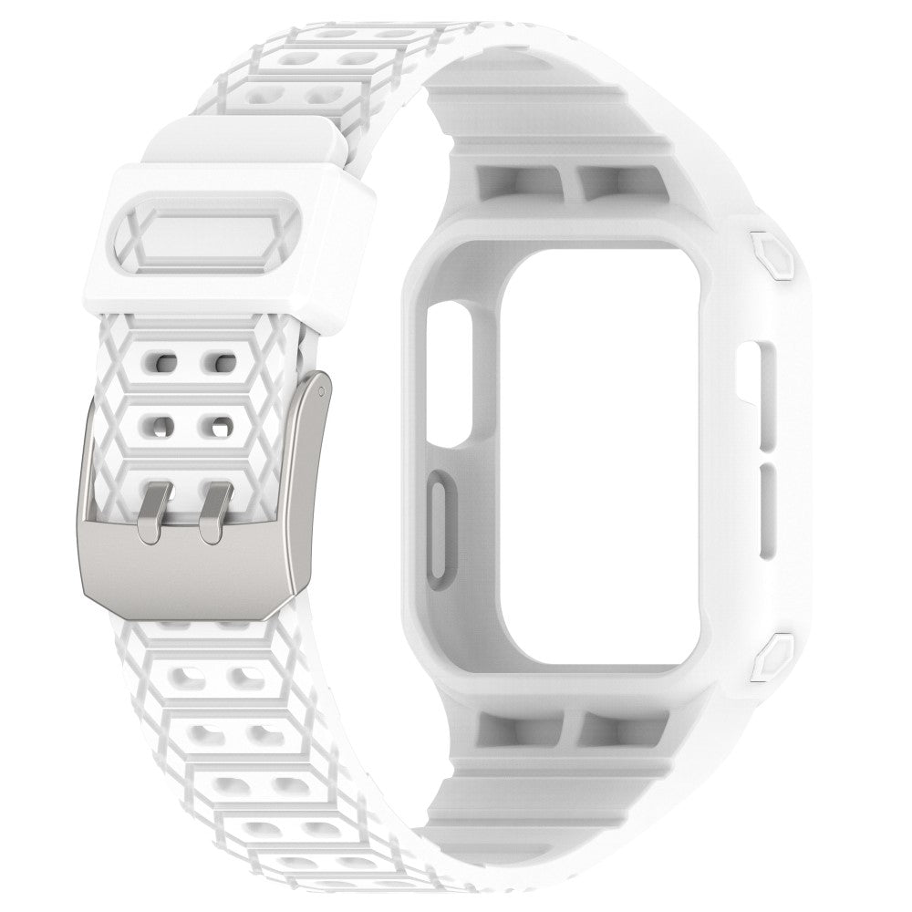 Meget Komfortabel Plastik Universal Rem passer til Apple Smartwatch - Hvid#serie_3