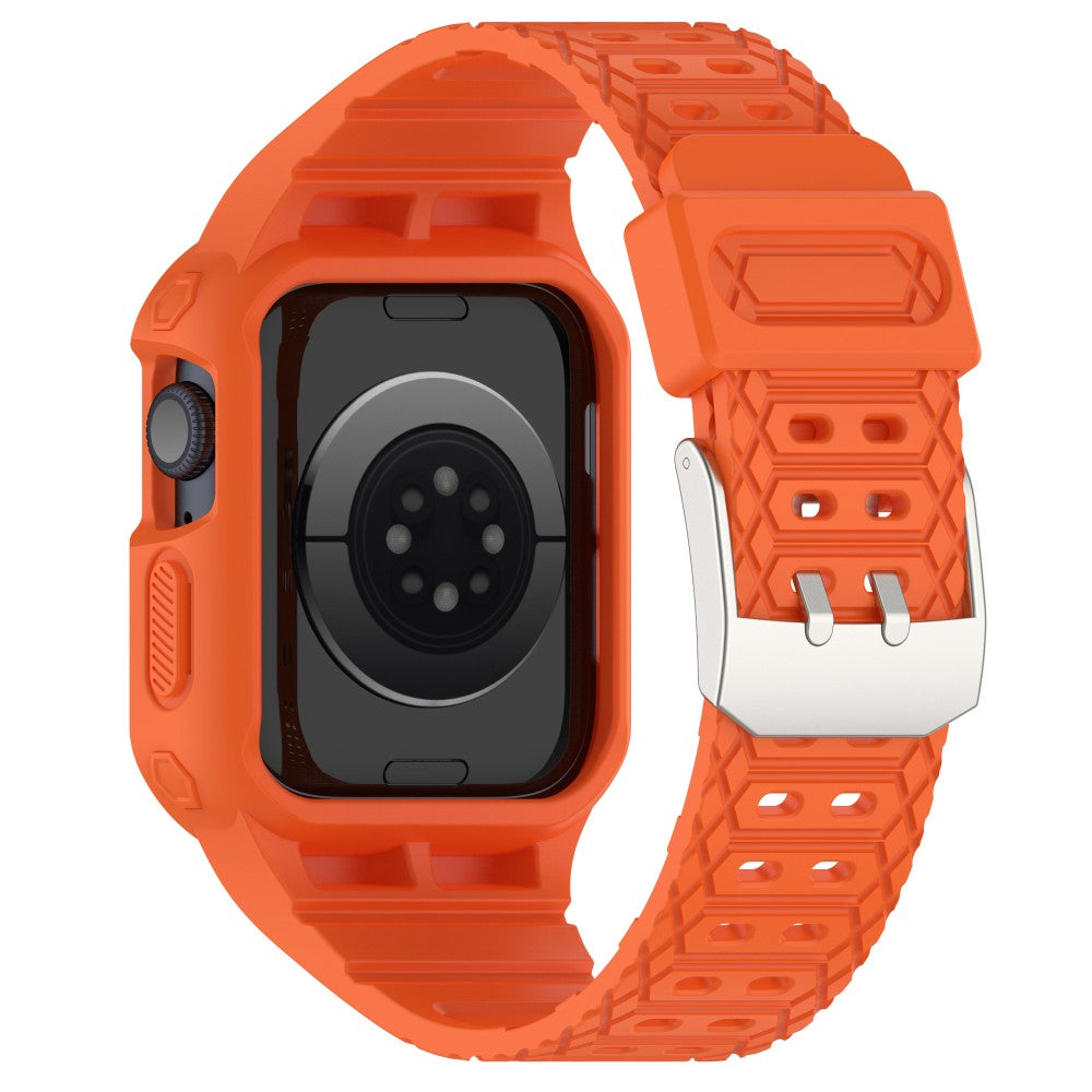 Meget Komfortabel Plastik Universal Rem passer til Apple Smartwatch - Orange#serie_4