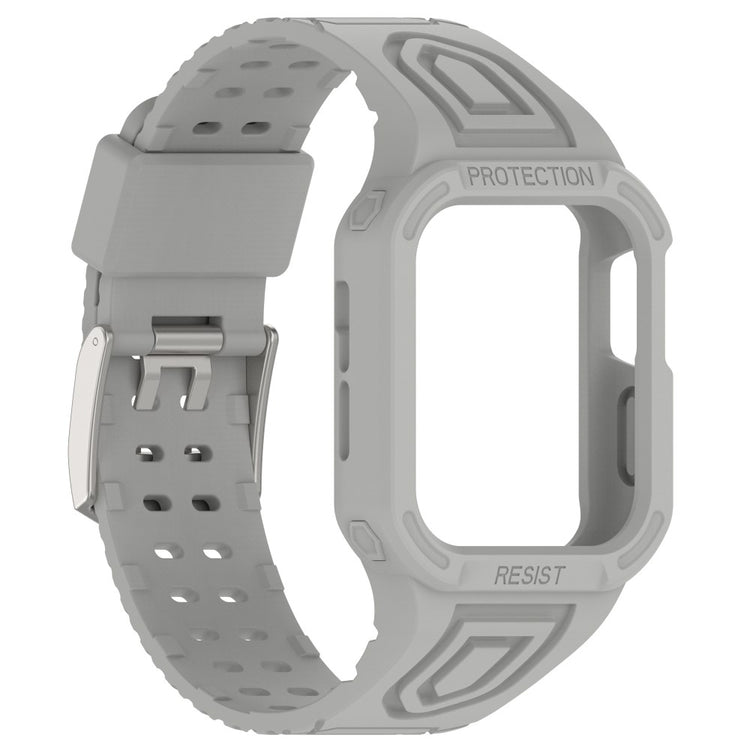 Meget Komfortabel Plastik Universal Rem passer til Apple Smartwatch - Sølv#serie_6