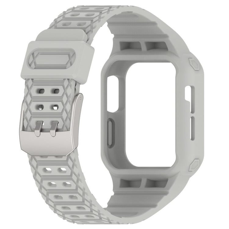 Meget Komfortabel Plastik Universal Rem passer til Apple Smartwatch - Sølv#serie_6