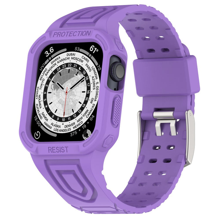 Meget Komfortabel Plastik Universal Rem passer til Apple Smartwatch - Lilla#serie_9