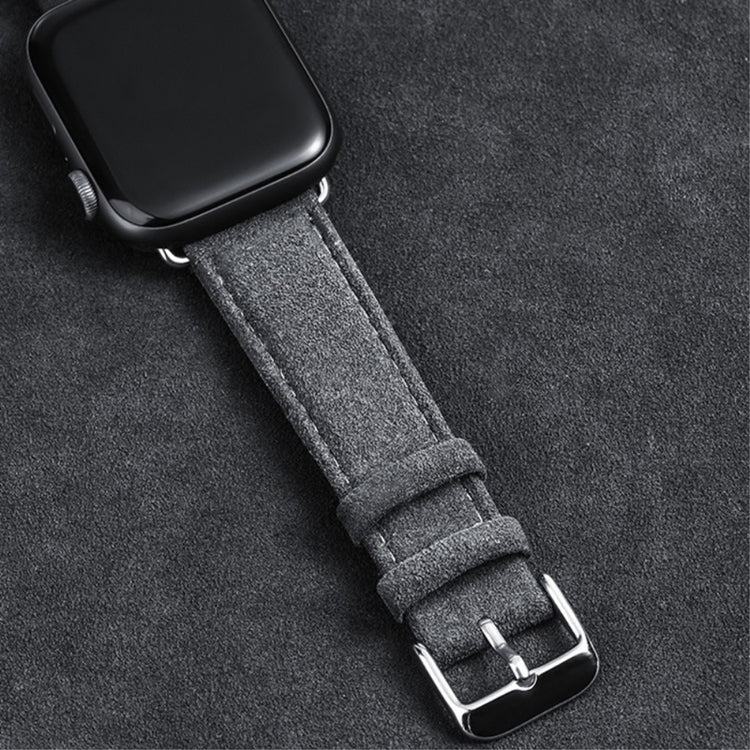 Rigtigt Cool Kunstlæder Universal Rem passer til Apple Smartwatch - Sølv#serie_1