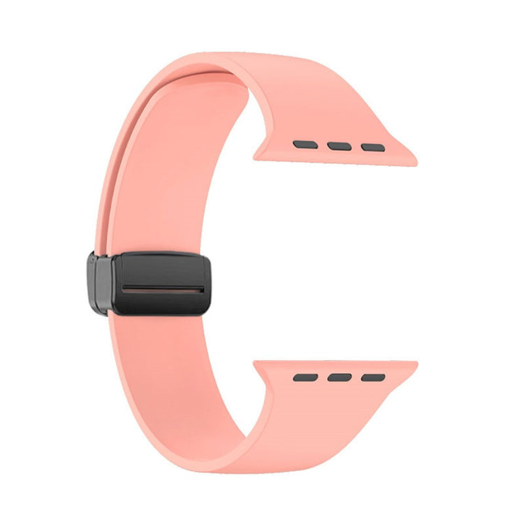 Klassisk Silikone Universal Rem passer til Apple Smartwatch - Pink#serie_4